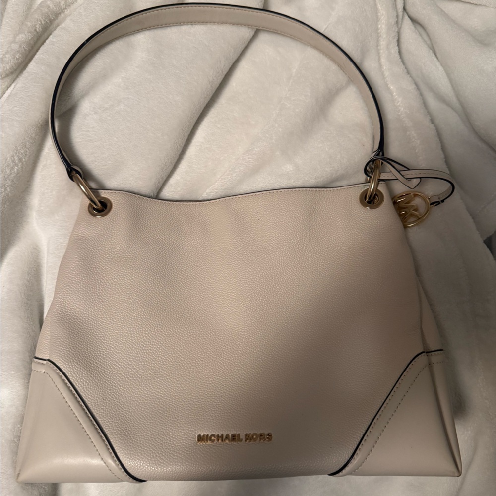 Michael Kors Cream Shoulder Bag